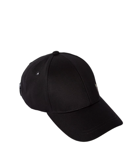 Men Cap Zebra - Black