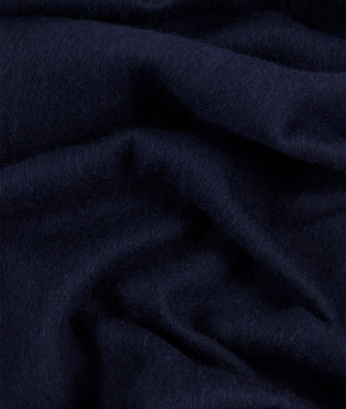 Scarf Zebra - Navy