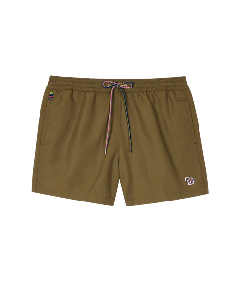 Men Short Ps Zebra - Military Green