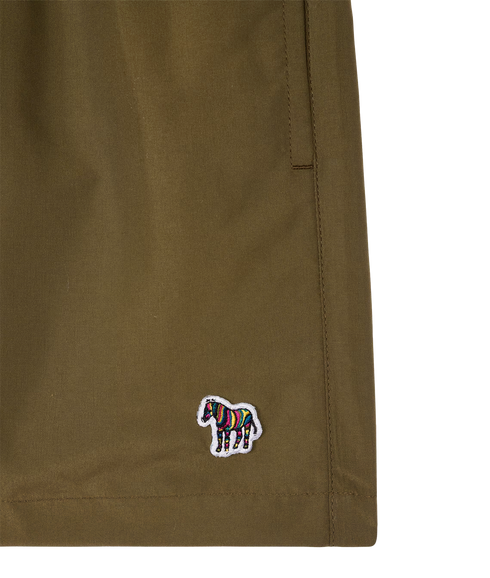 Men Short Ps Zebra - Military Green