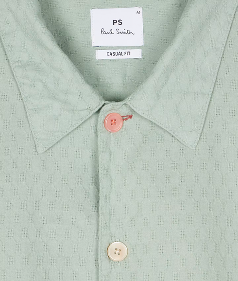 Ss Casual Fit Shirt - Green