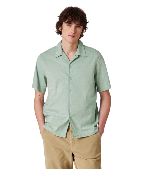 Ss Casual Fit Shirt - Green