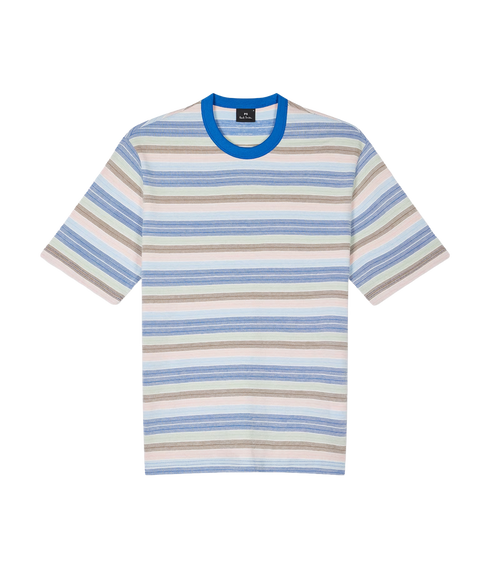 Casual Fit Ss T Shirt - Multi Coloured