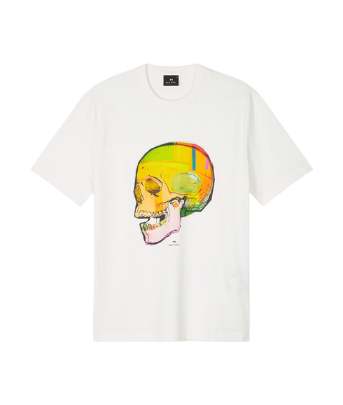 Ss Tshirt Skull - Off White