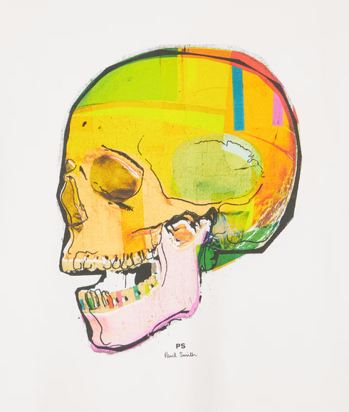 Ss Tshirt Skull - Off White