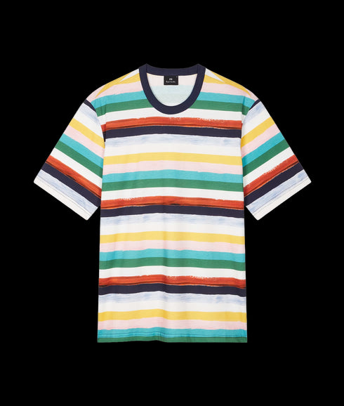 Casual Fit Ss T Shirt - Multi Coloured