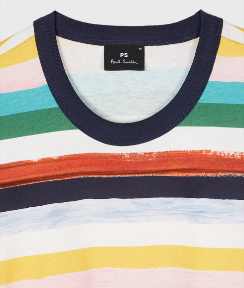 Casual Fit Ss T Shirt - Multi Coloured