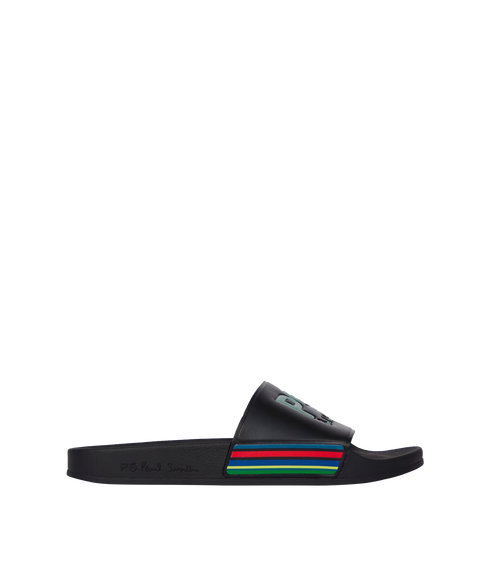 Shoe Zed Black Sports Stripe - Black