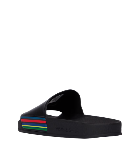Shoe Zed Black Sports Stripe - Black