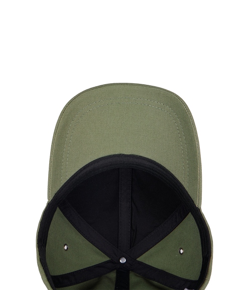 Men Cap Seasonal Zebra - Greyish Green