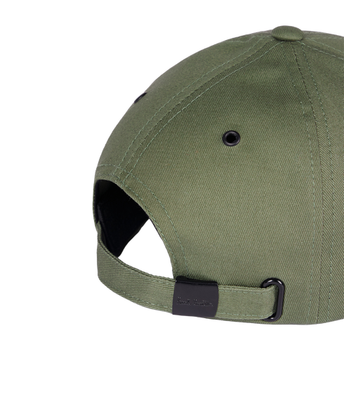 Men Cap Seasonal Zebra - Greyish Green