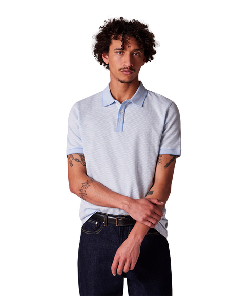 Mens Polo Shirt - Off White