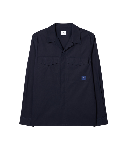 Mens Patch Pocket Shirt - Very Dark Navy