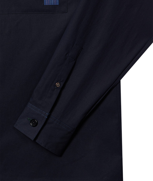 Mens Patch Pocket Shirt - Very Dark Navy
