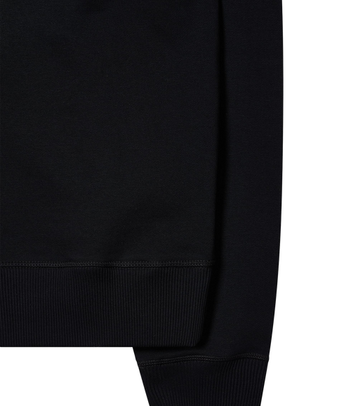 Mens Reg Fit Sweat Skull - Black