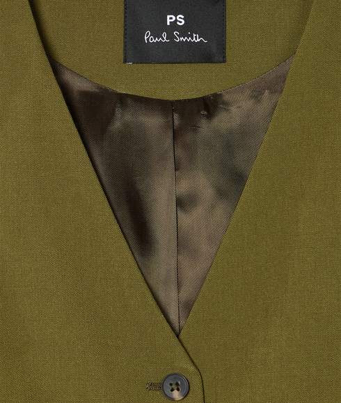 Womens Waistcoat - Green