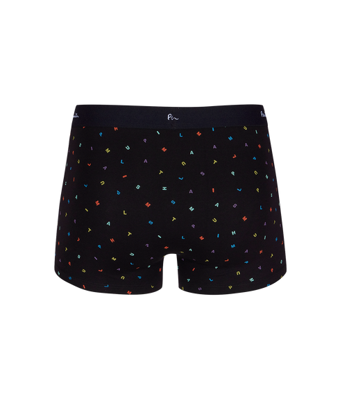 Men Trunk 3 Pk Blk/Prt/Sig - Mixed Plate