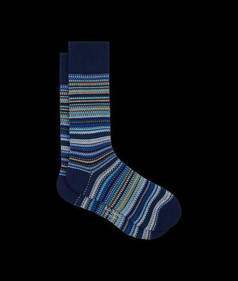 Men Sock 3 Pack Pique Sig - Mixed Plate