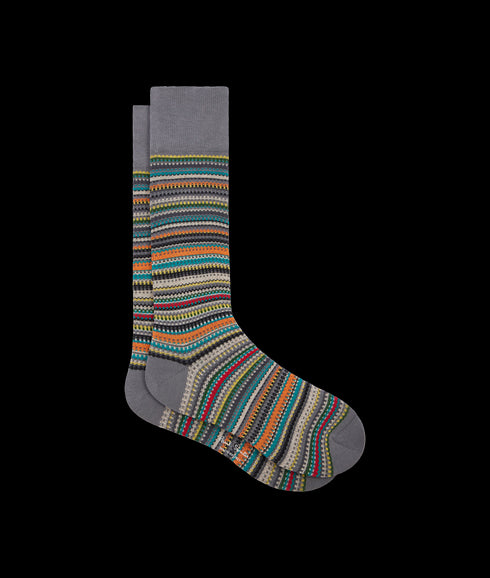 Men Sock 3 Pack Pique Sig - Mixed Plate