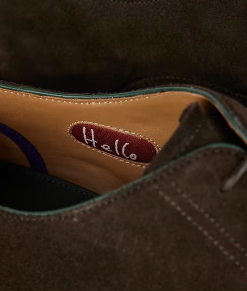 Timothy Suede Shoe - Dark Brown