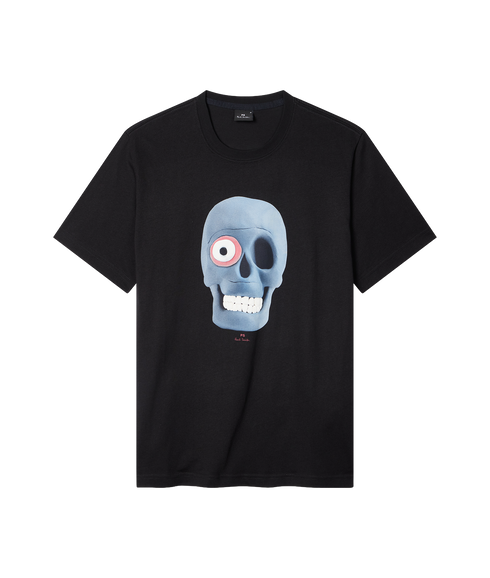 Mens Reg Fit T Shirt Skull