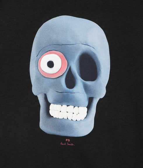 Mens Reg Fit T Shirt Skull