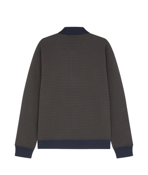 Mens Reg Fit Cardigan Sweat