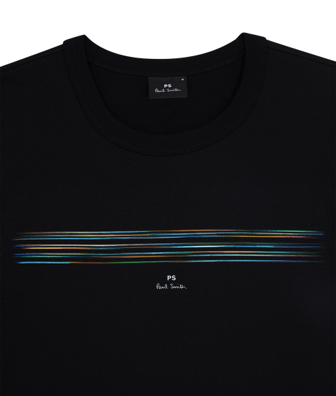 Mens Casual Fit Ss T Shirt Stripe