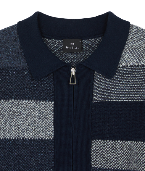 Mens Cardigan Zip Thru