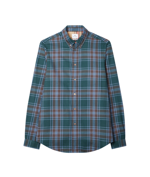 Mens Ls Tailored Fit Shirt Bd Col