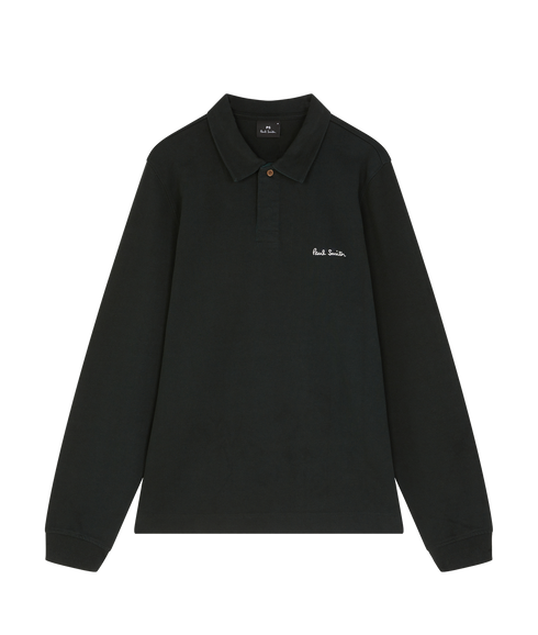 Mens Ls Polo Shirt Ps Emb