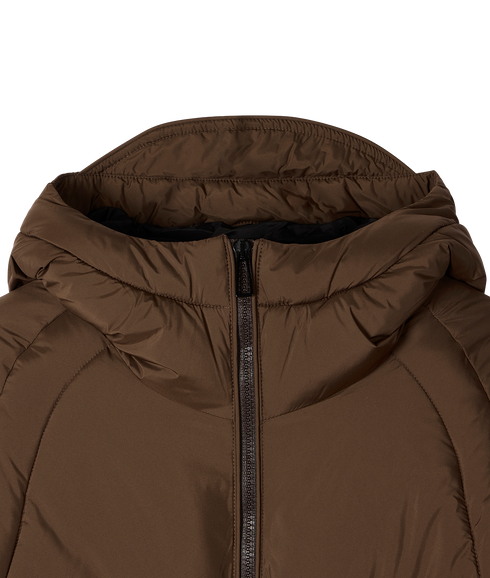 Mens Fibre Down Raglan Puffa