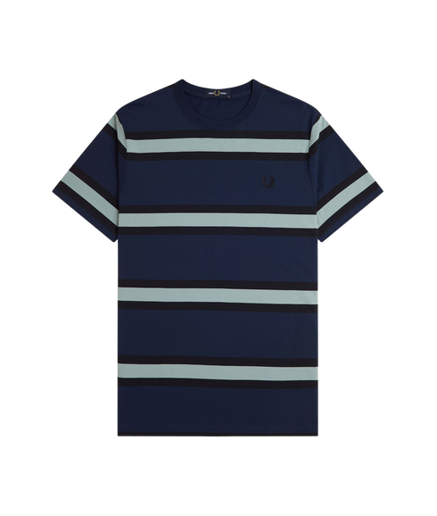 Bold Stripe Tee - Navy