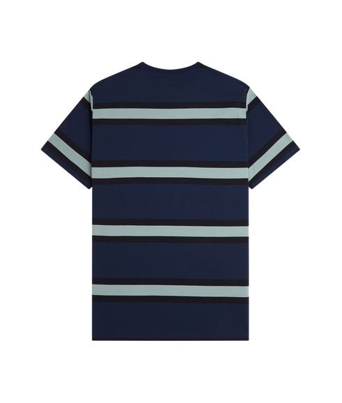Bold Stripe Tee - Navy