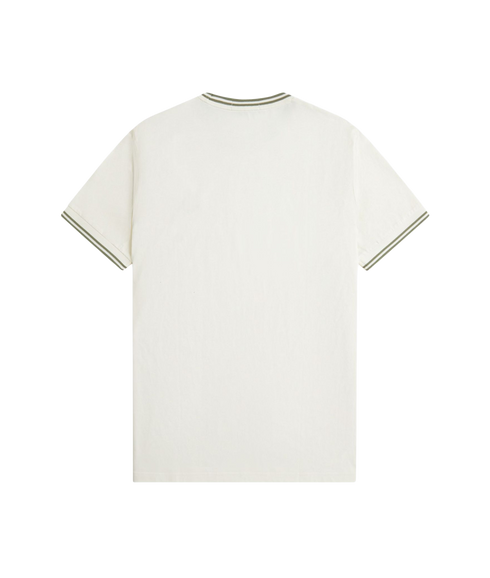 Twin Tipped T-Shirt - Ecru/Mint