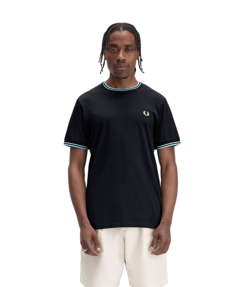 Twin Tipped T-Shirt - Navy/Mint