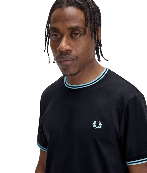 Twin Tipped T-Shirt - Navy/Mint