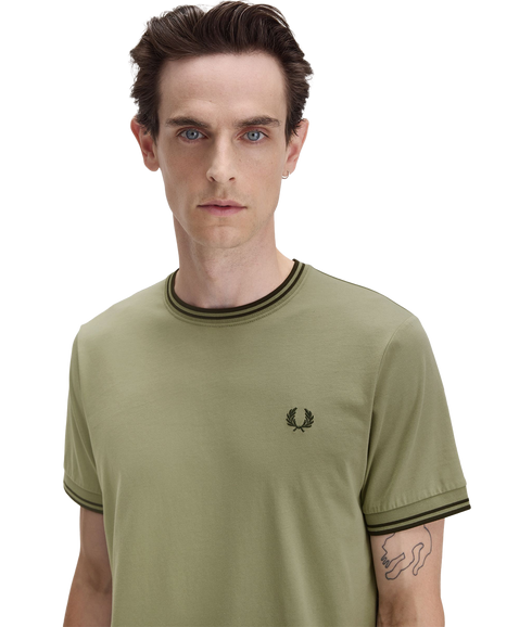 Twin Tipped T-Shirt - Olive/Green