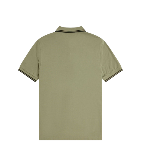 Twin Tipped Polo - Olive/Green