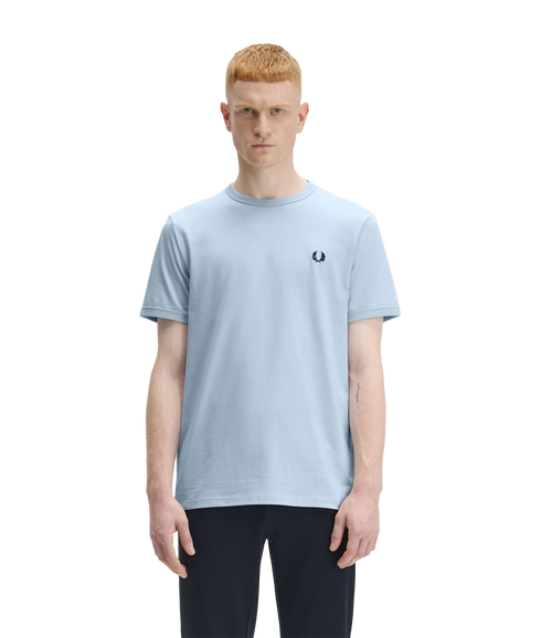 Ringer T-Shirt - Light Smoke