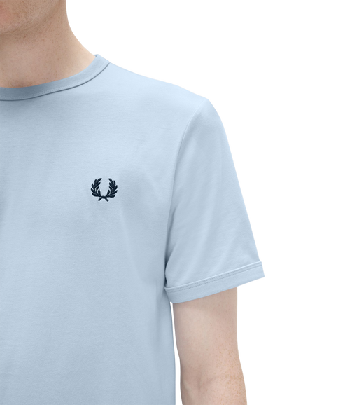 Ringer T-Shirt - Light Smoke