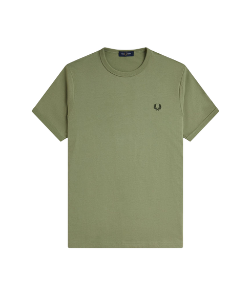 Ringer T-Shirt - Olive Mint