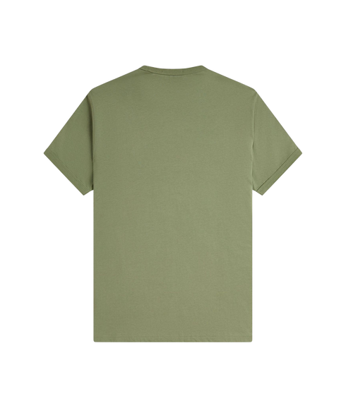 Ringer T-Shirt - Olive Mint