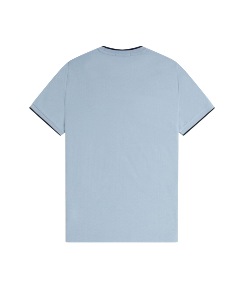 Crepe Pique T-Shirt - Light Smoke
