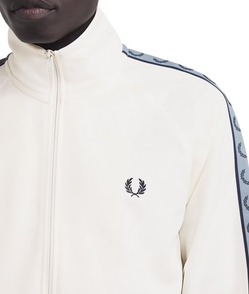 Two Colour Tape Jacket - Light Ecru