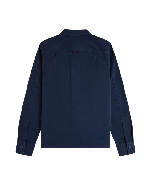 Twill Overshirt - Tennis Blue