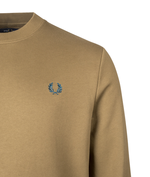 Crew Neck Sweatshirt - Stone