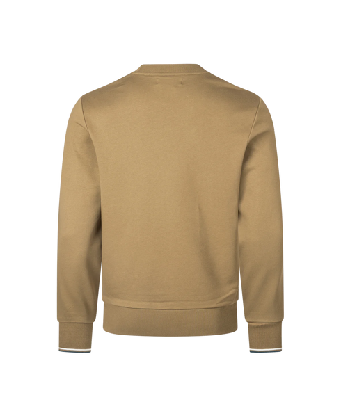Crew Neck Sweatshirt - Stone