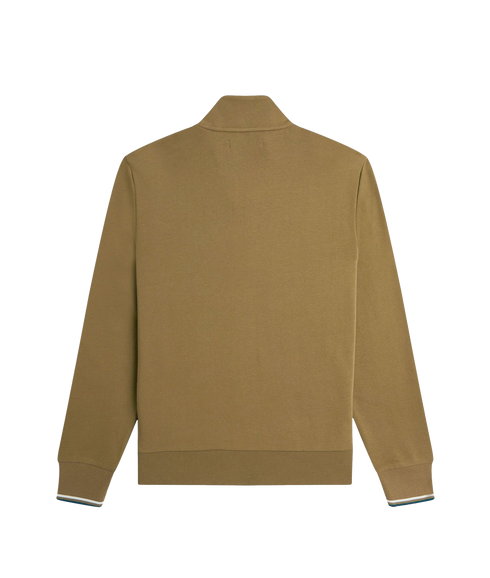 Half Zip Sweatshirt - Stone