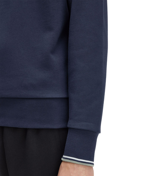 Half Zip Sweatshirt - Dark Airforce